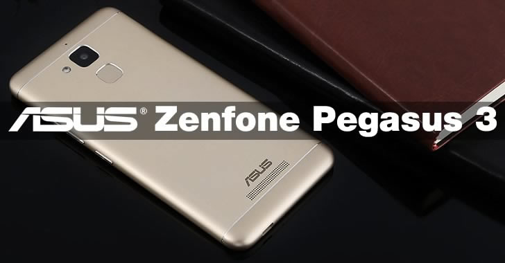 ASUS Zenfone Pegasus 3 back panel