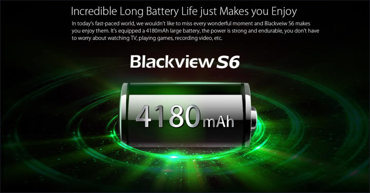 Blackview S6 battery