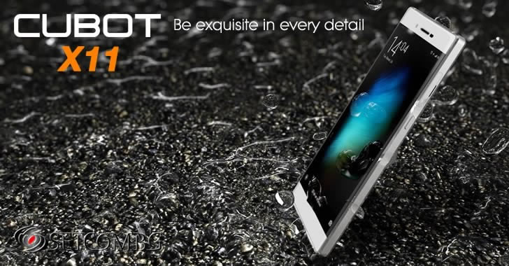 Cubot X11 - ултра тънък смартфон от метал и стъкло с ip65 защита от намокряне