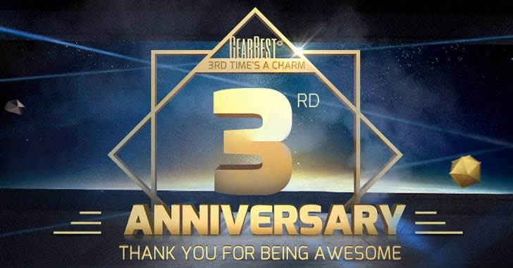 3 години GearBest - грандиозни промоции