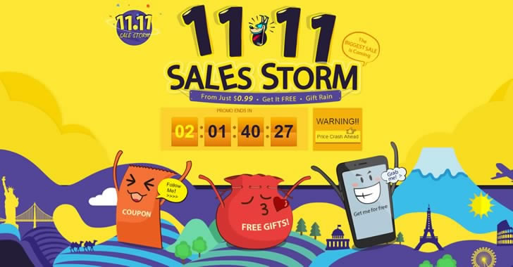 Sales Storm - най-голямата разпродажба в GearBest започна