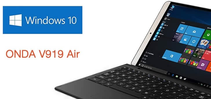 Onda V919 Air - Windows 10 и Android таблет с 9.7-инчов дисплей и ултрависока резолюция