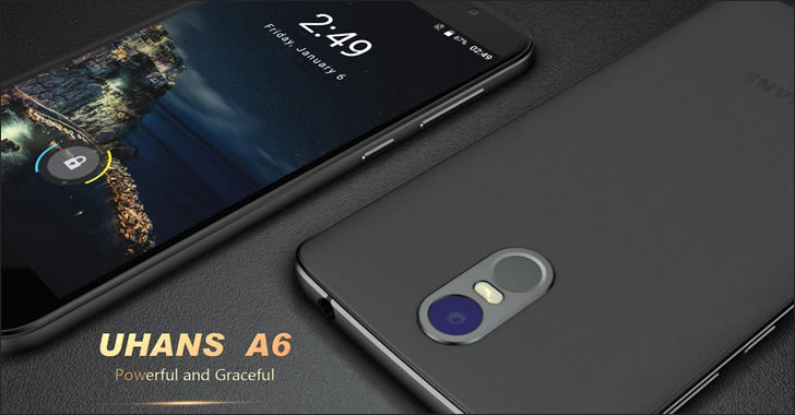 Uhans A6 - евтин 3G смартфон с голяма батерия