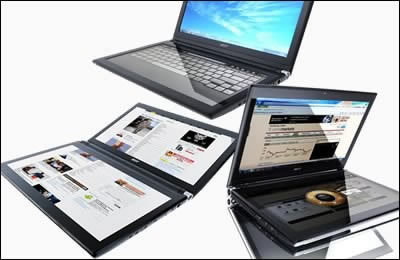 Acer Iconia - революционен лаптоп - таблет с два екрана