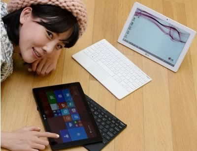 LG Tab Book Duo - таблет и лаптоп с Windows 8.1 и клавиатура