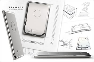 Seagate Seven - най-тънкия портативен външен твърд диск с обем 500 GB