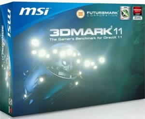 MSI GeForce GTX 580 ще се продава с 3DMark 11