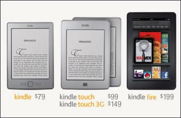 Amazon пусна в продажба нови електронни четци и таблет