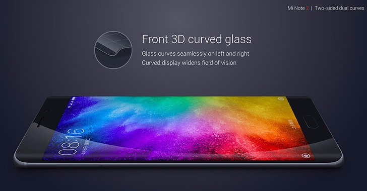 Xiaomi Mi Note 2 3D glass