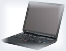 Нов модел преносим компютър ThinkPad R40 от IBM...